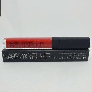 New In Box Nars Larger Than Life Lip Gloss 413 BLKR 1333, 0.19 oz Full Size